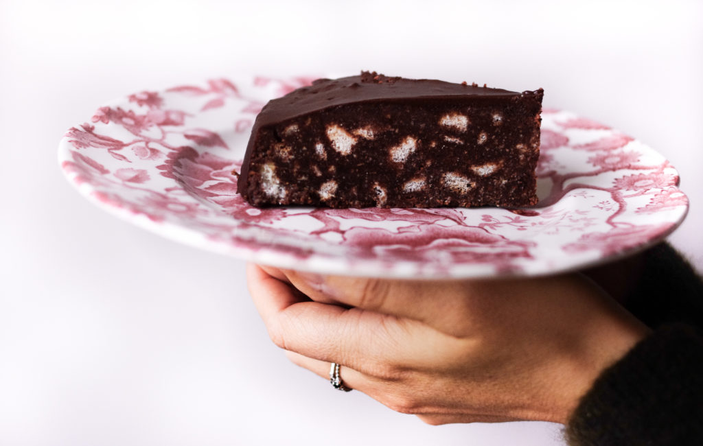 Gâteau au chocolat sans cuisson