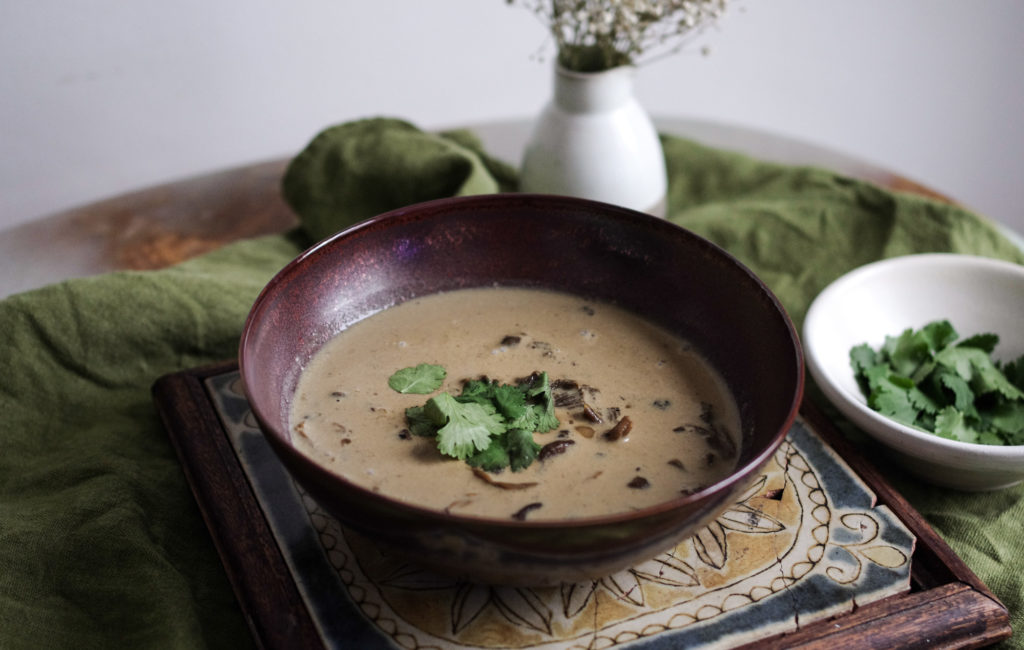 Velouté aux champignons