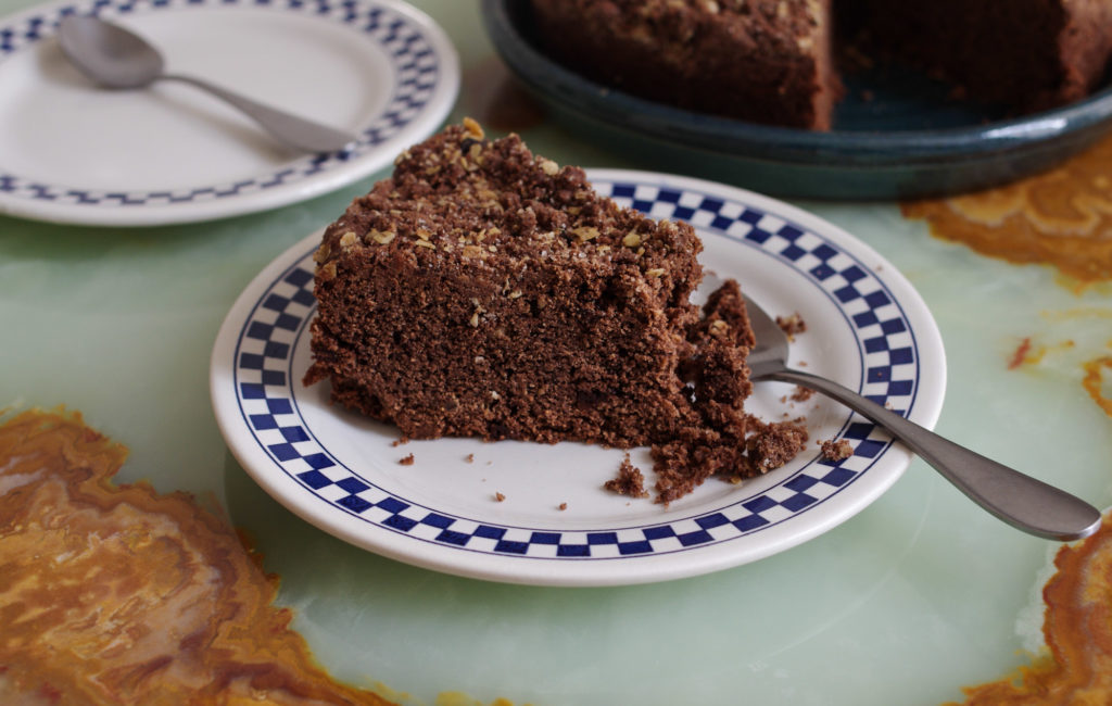 Gâteau chocolat – cacahuètes